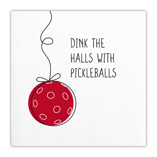 Cocktail Napkin - Dink the Halls