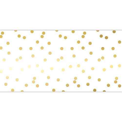 Paper Table Runner - Gold Dot