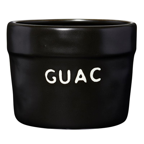 Black Ceramic Guac Bag
