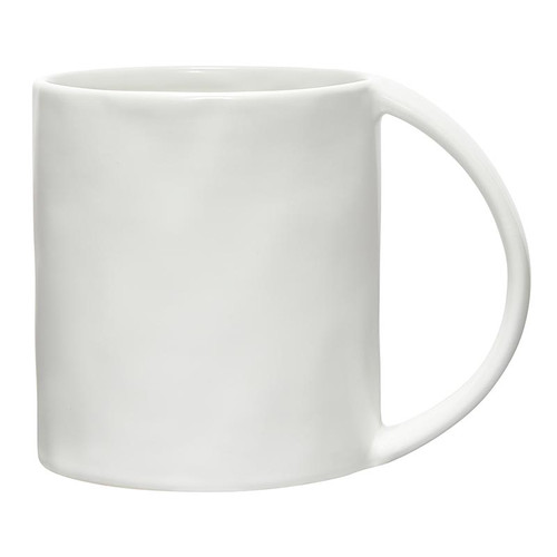 Artisan Wide Handle Mug - Matte White