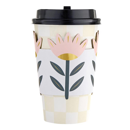 Paper To-Go Cup Sets - Flower