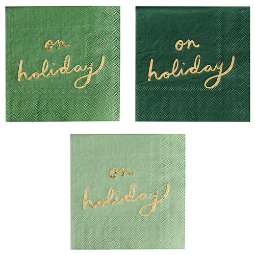 Cocktail Napkins - On Holiday