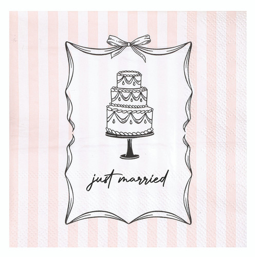 Cocktail Napkins - Just Married
