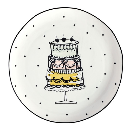 Ceramic Platter - Cake