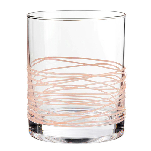Textured Spun DOF Glass - Blush