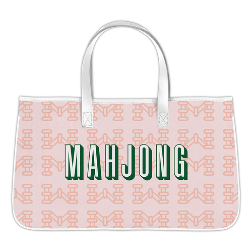 Mahjong Canvas Tote - Mahjong