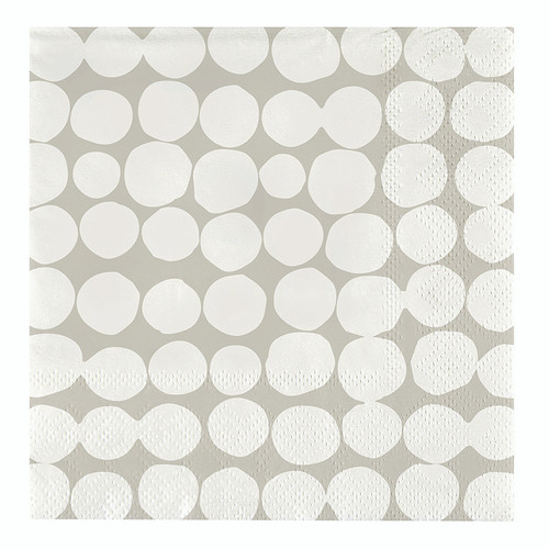 Paper Luncheon Napkins - White Dots