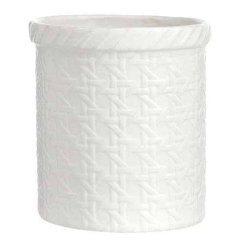 Face to Face Mini Ceramic Vase - Cane