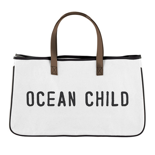 Face to Face Canvas Tote - Ocean Child