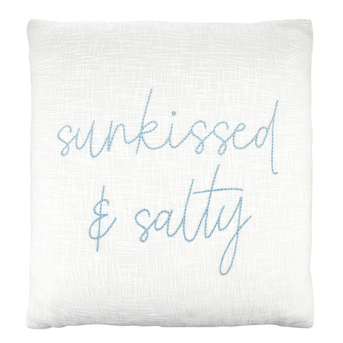 Face to Face Euro Pillow - Sunkissed & Salty