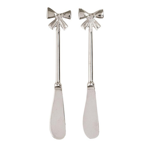 Silver Bow Spreaders - Set of 2