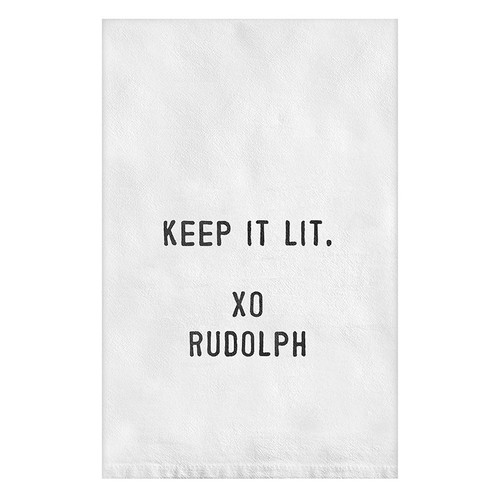 Face to Face Thirsty Boy Towel - Rudolph