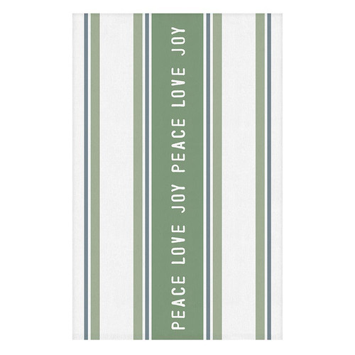 Face to Face Tea Towel - Peace Love Joy