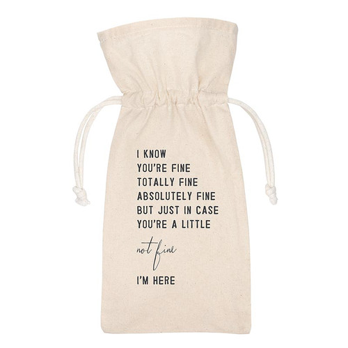 Face to Face Wine Bag - I'm Here