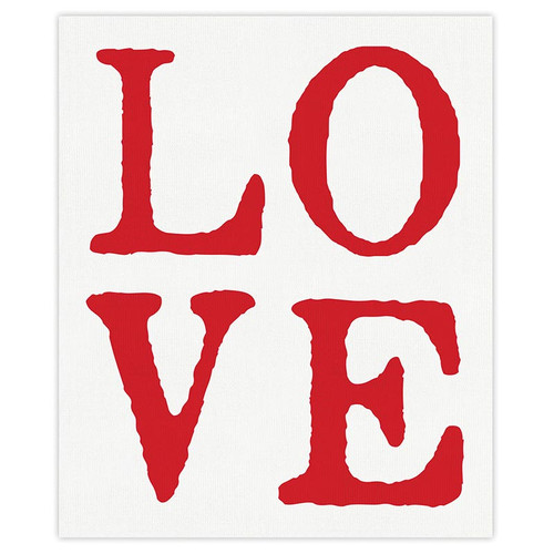 Face to Face Luxe Throw - LOVE