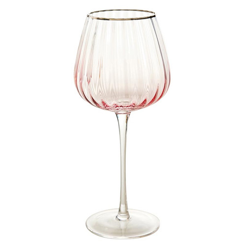 Face to Face Wine Glass - Heavenly Pink 