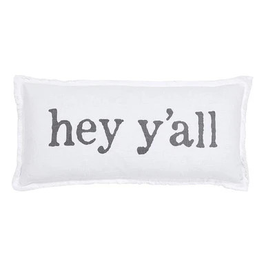 Face to Face Lumbar Plus Pillowcase - Hey Y'all