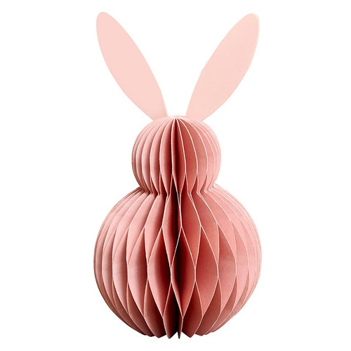Paper Bunny - Pale Pink 8"