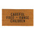 F2F Careful Door Mat G2232