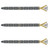 Gem Pens - Grey/Metallic Dot