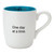 16oz TA Blue Mug OneDayAtATime L5676