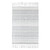 Hand Towel - Grey And White L5868