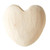 Small Paulownia Heart-Natural L1768