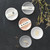 Ceramic Ring Dish & Earrings - Mama