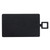 Square Handle Textured Board - Black