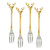 Stag Charcuterie Essentials Forks - Set of 4
