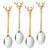 Stag Charcuterie Essentials Spoons - Set of 4