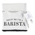 Overlock Tea Towel - Trust Me I'm a Barista