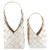 Nested Wood Fiber Baskets - Warm White