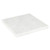 White Marble Footed Tray - 8" SQ
