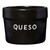 Black Ceramic Queso Bag