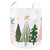 Large Canvas Storage Tote - Assorted Christmas Trees