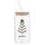 Glass Cold Brew Tumbler - Peace