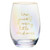 Stemless Wine Glass - Merry Little Christmas