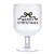 Stackable Acrylic Wine Glasses - Merry Christmas