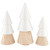 Ceramic + Wood Tree Set