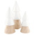Ceramic + Wood Tree Set