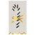 Ceramic Guest Napkin Tray + Napkins - Candy Cane