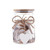 Enamel + Wood Heart Ornaments