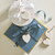 Enamel + Wood Heart Ornaments