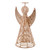 Wicker Angel - 13" H