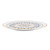 Ceramic Appetizer Plates - Printed Blue Pattern - Set of 4