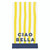 Fringed Paper Guest Napkins - Ciao Bella