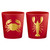 Frost Shot Cups - Crab + Lobster - Set of 10