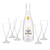 Acrylic Champagne Bottle + Glasses - Happily Ever After