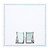 Square Notepaper with Acrylic Tray - Beach Chairs